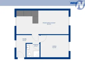 Prodej apartmánu, Kvilda, 46 m2