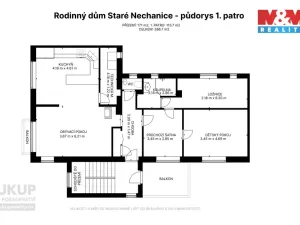 Prodej bytu 3+kk, Nechanice - Staré Nechanice, 117 m2