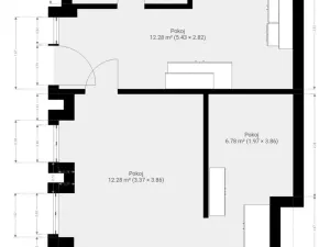 Pronájem bytu 1+1, Brno, Bratislavská, 40 m2