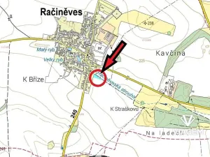 Prodej podílu pole, Račiněves, 232 m2