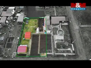 Prodej zahrady, Podbořany, 412 m2