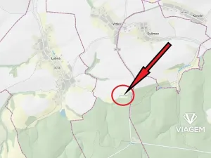 Prodej zahrady, Vrbka, 1195 m2