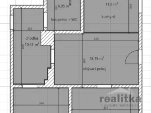 Pronájem bytu 3+kk, Opava - Město, Kolářská, 79 m2