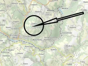 Prodej podílu zahrady, Železný Brod, 2638 m2