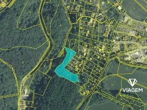 Prodej podílu zahrady, Zlín, 2386 m2