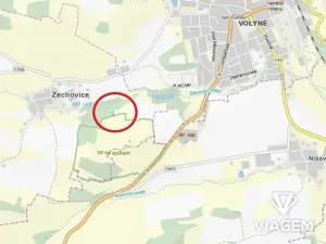 Prodej podílu pole, Volyně, 1654 m2