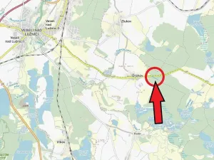 Prodej podílu lesa, Drahov, 2032 m2