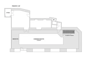 Prodej obchodního prostoru, Brno - Zábrdovice, Koliště, 177 m2