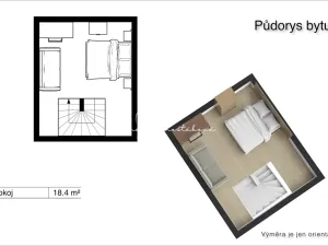 Prodej bytu 2+kk, České Budějovice, Holečkova, 56 m2