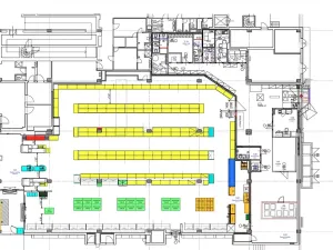 Pronájem obchodního prostoru, Praha - Chodov, Hráského, 987 m2