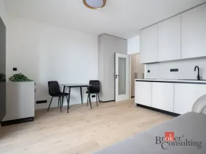 Pronájem bytu 1+kk, Praha - Vršovice, Krymská, 25 m2