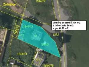 Prodej chaty, Pištín - Zálužice, 35 m2