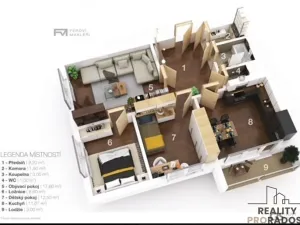 Prodej bytu 3+1, Ostrava - Bělský Les, Jiřího Herolda, 65 m2