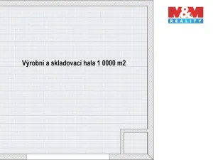 Pronájem výrobních prostor, Hořice, Maixnerova, 1000 m2