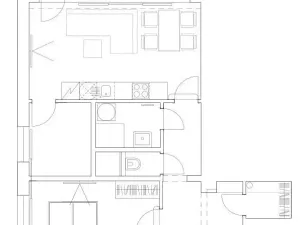 Prodej bytu 3+kk, Praha - Záběhlice, Hledíková, 54 m2