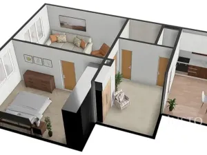 Prodej bytu 2+1, Písek, Šafaříkova, 52 m2