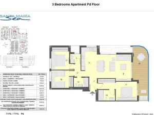 Prodej bytu 4+kk, El Puig de Santa Maria, Španělsko, 94 m2