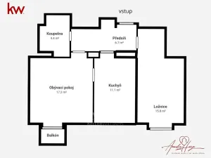 Pronájem bytu 2+1, Příbram, Politických vězňů, 55 m2