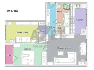 Prodej bytu 3+1, Ostrava - Dubina, Jaromíra Matuška, 70 m2