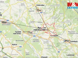 Pronájem bytu 3+1, Rychnov nad Kněžnou, Balbínova, 85 m2