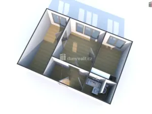 Prodej bytu 2+1, Břeclav - Charvátská Nová Ves, Na Valtické, 43 m2