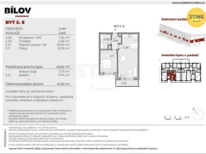 Pronájem bytu 2+kk, Bílov, 59 m2