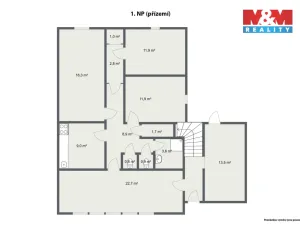 Prodej rodinného domu, Jáchymov - Mariánská, Marie Majerové, 180 m2