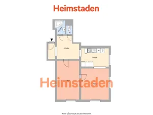 Pronájem bytu 2+1, Havířov - Město, Československé armády, 59 m2