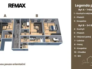 Prodej činžovního domu, Duchcov, Bílinská, 590 m2