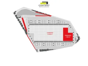 Pronájem skladu, Mikulov, Nádražní, 10000 m2