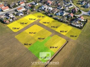 Prodej pole, Solnice, 1012 m2