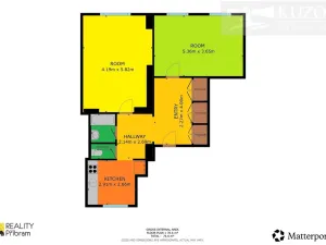 Prodej bytu 2+1, Příbram, náměstí 17. listopadu, 69 m2