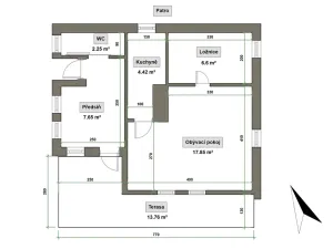 Prodej chaty, Jasenná, 50 m2