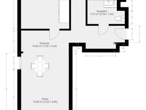 Pronájem bytu 2+1, Brno, Křížová, 52 m2