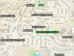 Pronájem bytu 2+kk, Ústí nad Labem, Na Popluží, 45 m2