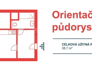 Prodej bytu 2+kk, Praha - Krč, Hurbanova, 39 m2