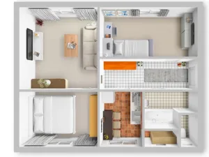 Prodej bytu 3+1, Písek - Budějovické Předměstí, Preslova, 78 m2