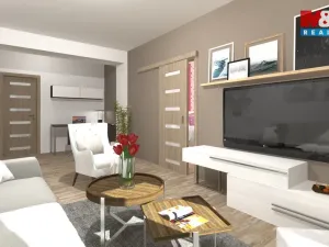 Pronájem bytu 3+1, Kladno - Kročehlavy, Otevřená, 68 m2