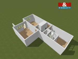 Prodej bytu 2+1, Horní Bříza, Sídlištní, 57 m2