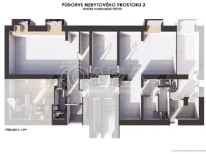 Prodej obchodního prostoru, Brno, Lidická, 172 m2