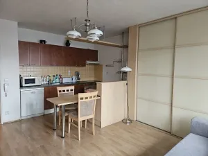 Pronájem bytu 1+kk, Praha - Stodůlky, Sluneční náměstí, 40 m2