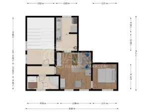 Pronájem bytu 2+kk, Mladá Boleslav - Mladá Boleslav I, Vodkova, 55 m2