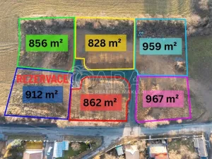 Prodej pozemku pro bydlení, Čisovice, 862 m2
