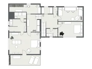 Pronájem kanceláře, Roztoky, Nad vinicemi, 393 m2