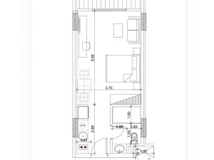 Prodej bytu 1+kk, Hurgáda,Egypt, 49 m2