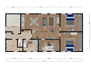 Pronájem bytu 4+kk, Mladá Boleslav - Mladá Boleslav I, Vodkova, 97 m2
