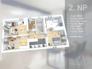 Prodej rodinného domu, Dobřejovice, Nad Mlýnským Rybníkem, 222 m2