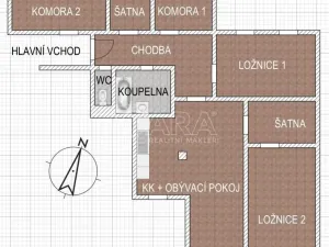 Pronájem bytu 3+kk, Holubice - Kozinec, Lesní, 95 m2