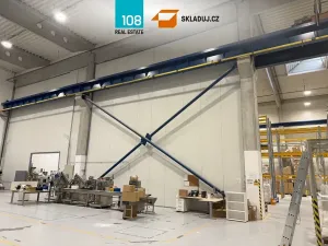 Pronájem skladu, Praha - Hostivař, Průmyslová, 1855 m2