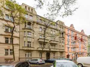 Pronájem bytu 1+kk, Praha - Vinohrady, Mánesova, 53 m2